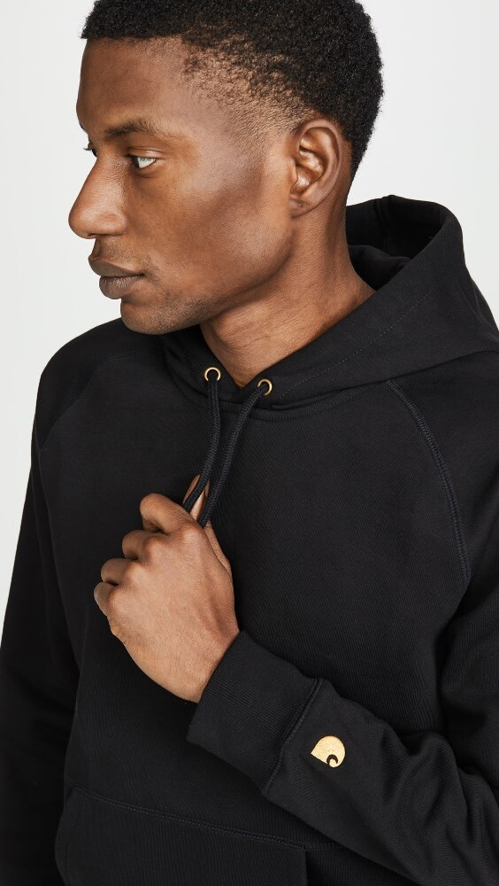 

Толстовка Carhartt WIP Hooded Chase, черный