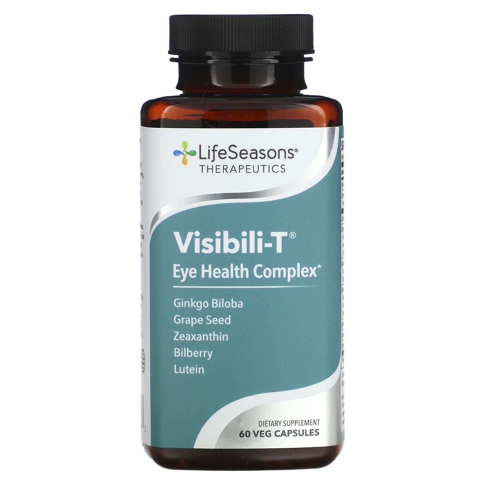 LifeSeasons Visibili-T комплекс для здоровья глаз 60 вегетарианских капсул фотографии