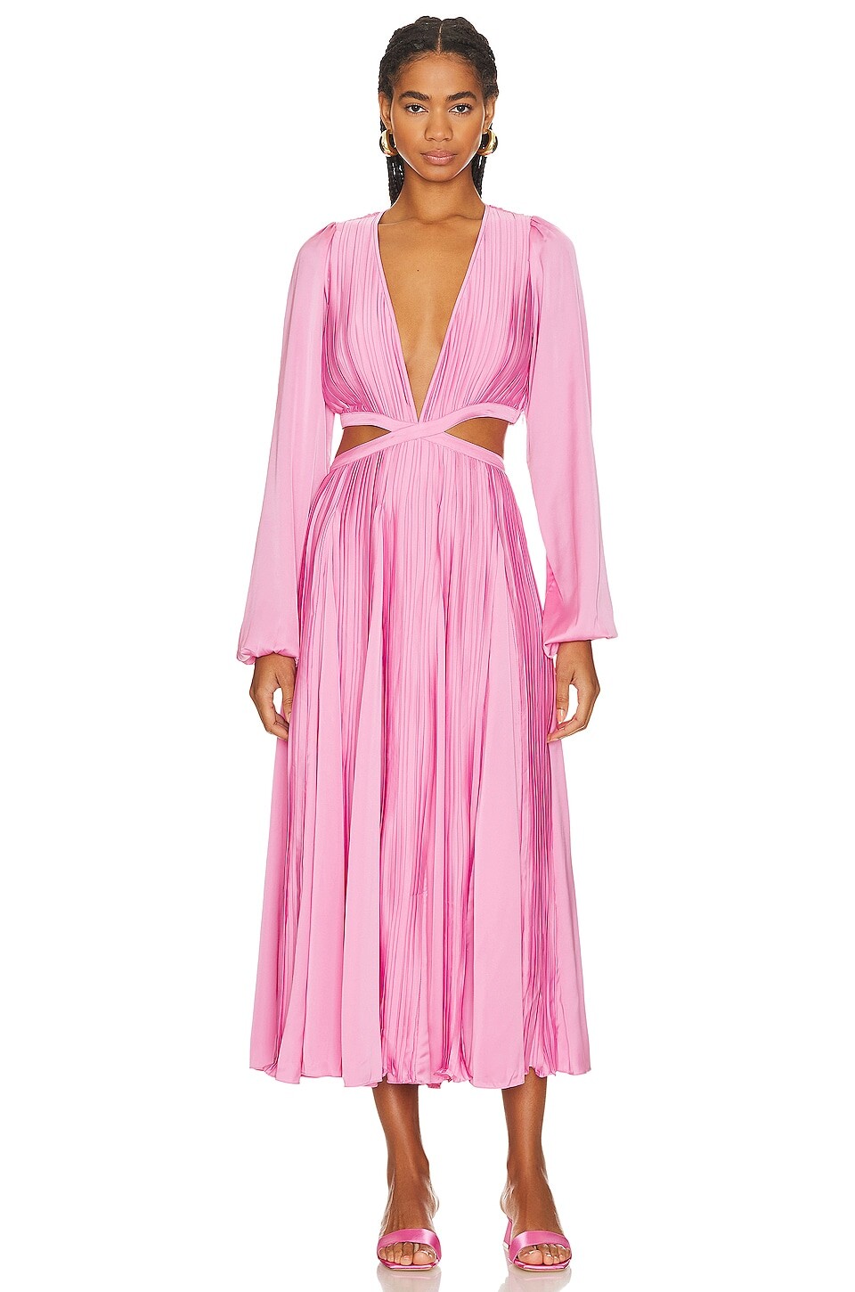 

Платье миди ROCOCO SAND Midi Dress, розовый