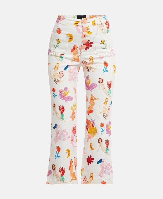 

Капри Desigual, белый