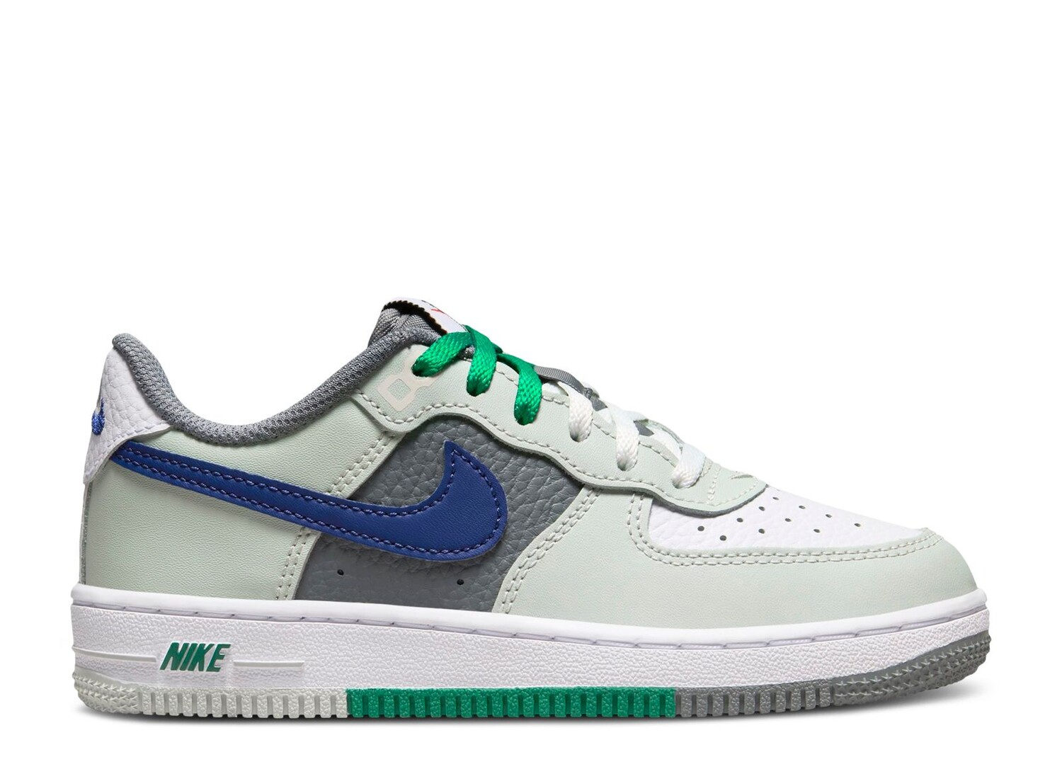 

Кроссовки Nike Force 1 Lv8 Ps 'Split - Light Silver Deep Royal', серый