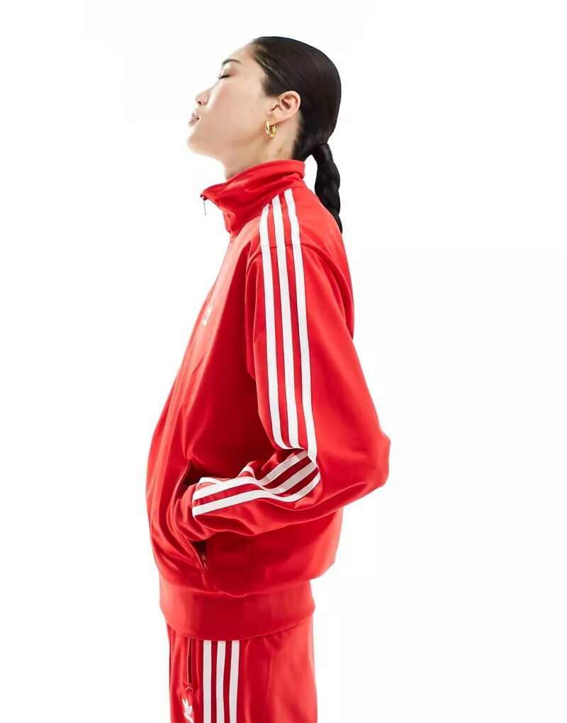 Красная спортивная куртка adidas Originals Firebird