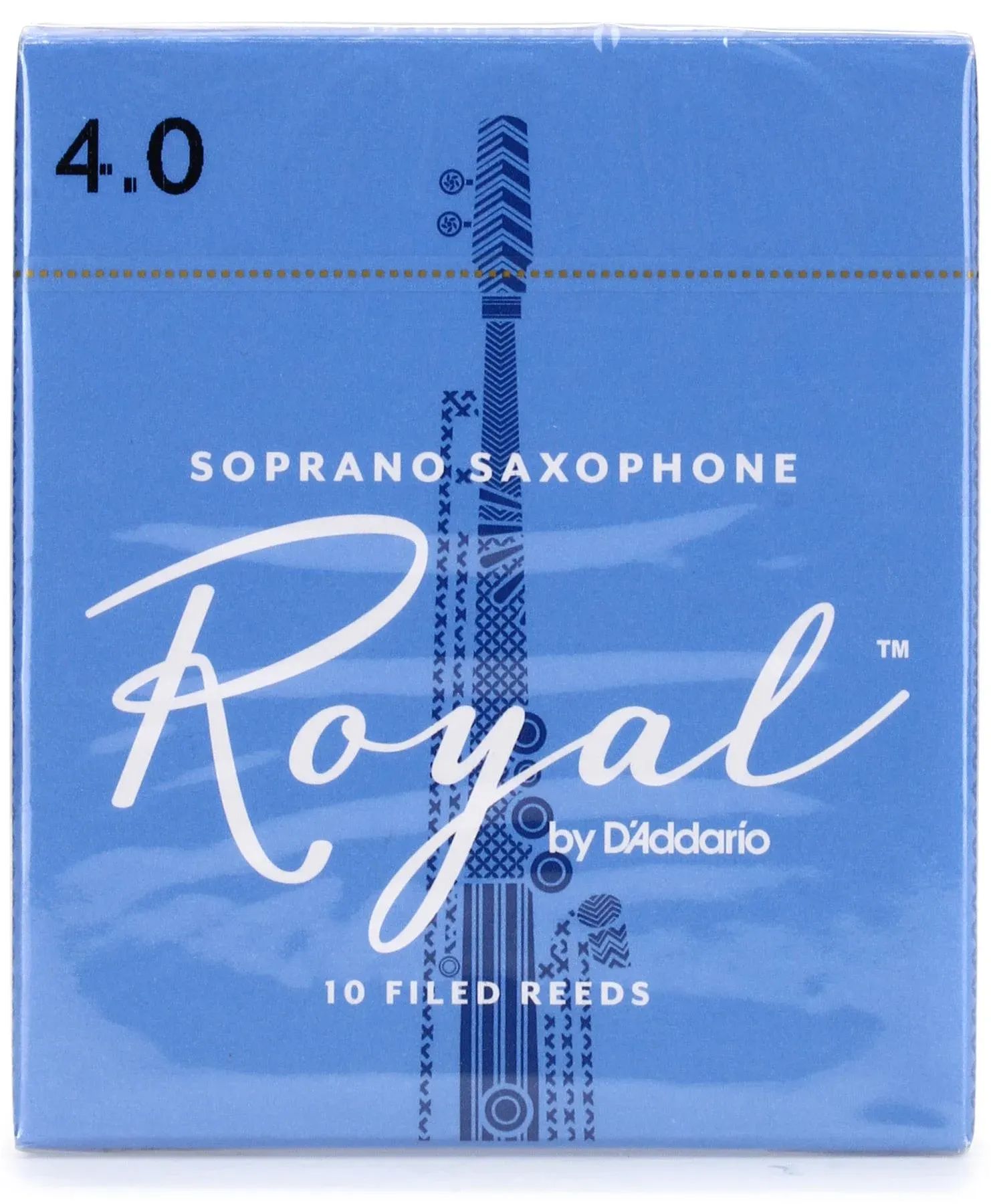 

D'Addario RIB1040 — трости для саксофона Royal Soprano — 4,0 (10 шт.)