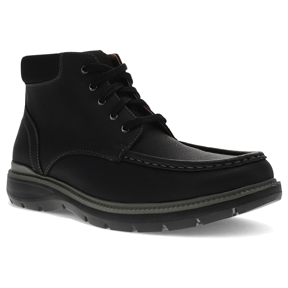 цена Мужские ботинки Rowan Moc Toe на шнуровке Dockers, черный