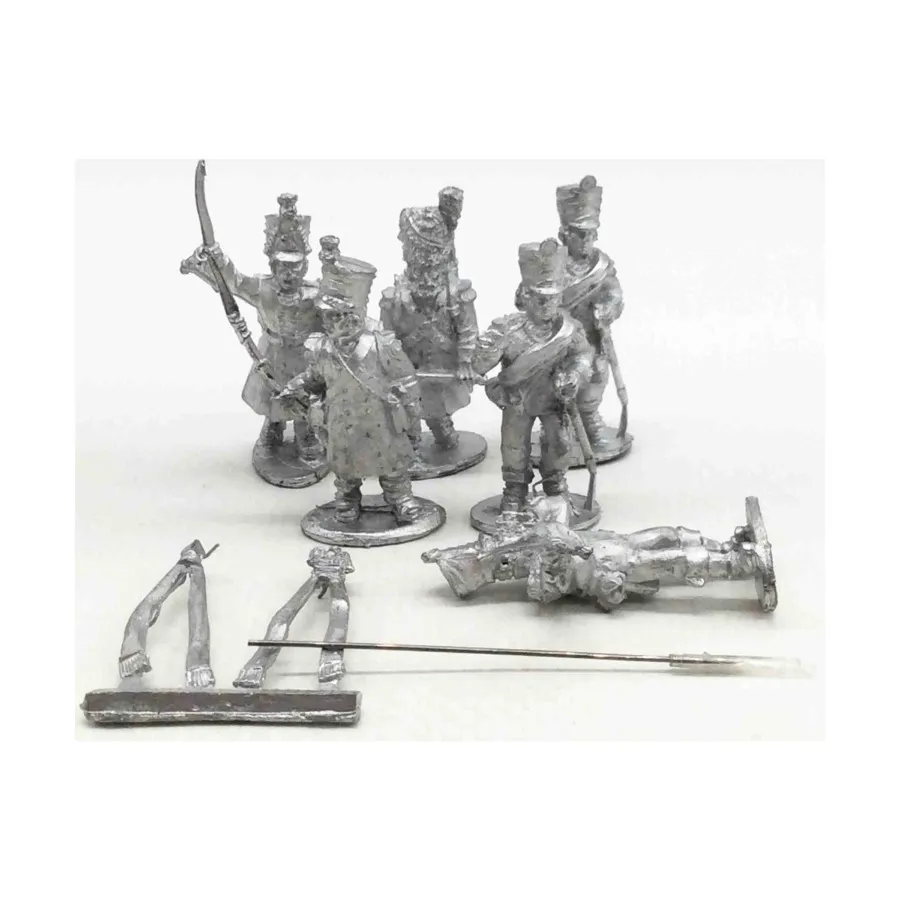 

Французское командование легкой пехоты № 2, Black Powder - Napoleonic Wars 1789-1815 - Loose Miniatures (28mm)