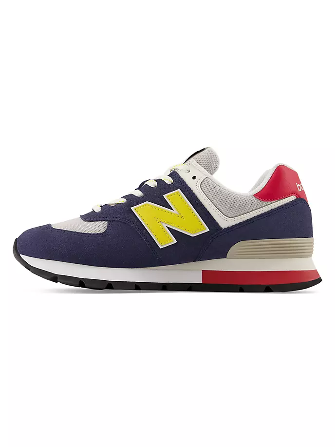 Низкие кроссовки 574D New Balance, темно-синий