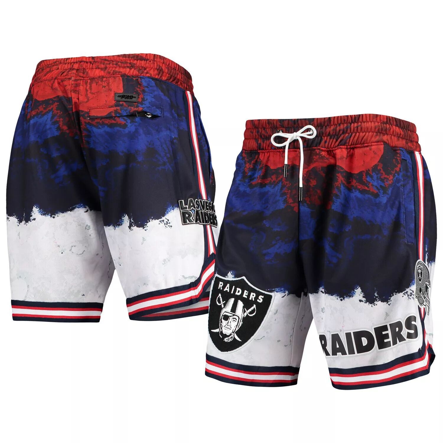 

Мужские шорты Pro Standard темно-синего/красного цвета Las Vegas Raiders Americana