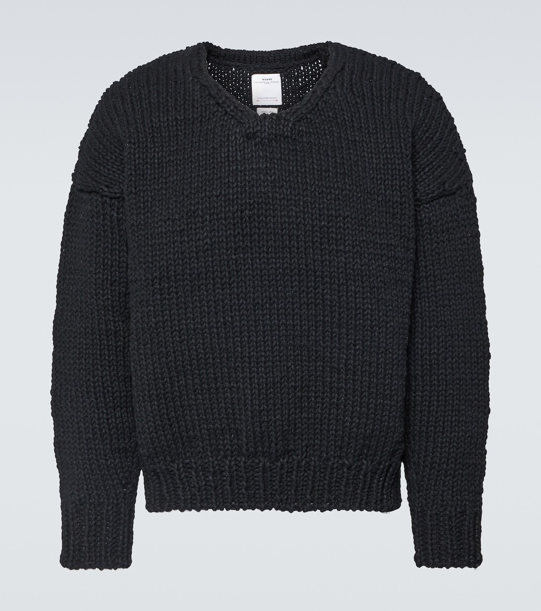 

Шерстяной свитер amplus Visvim, черный