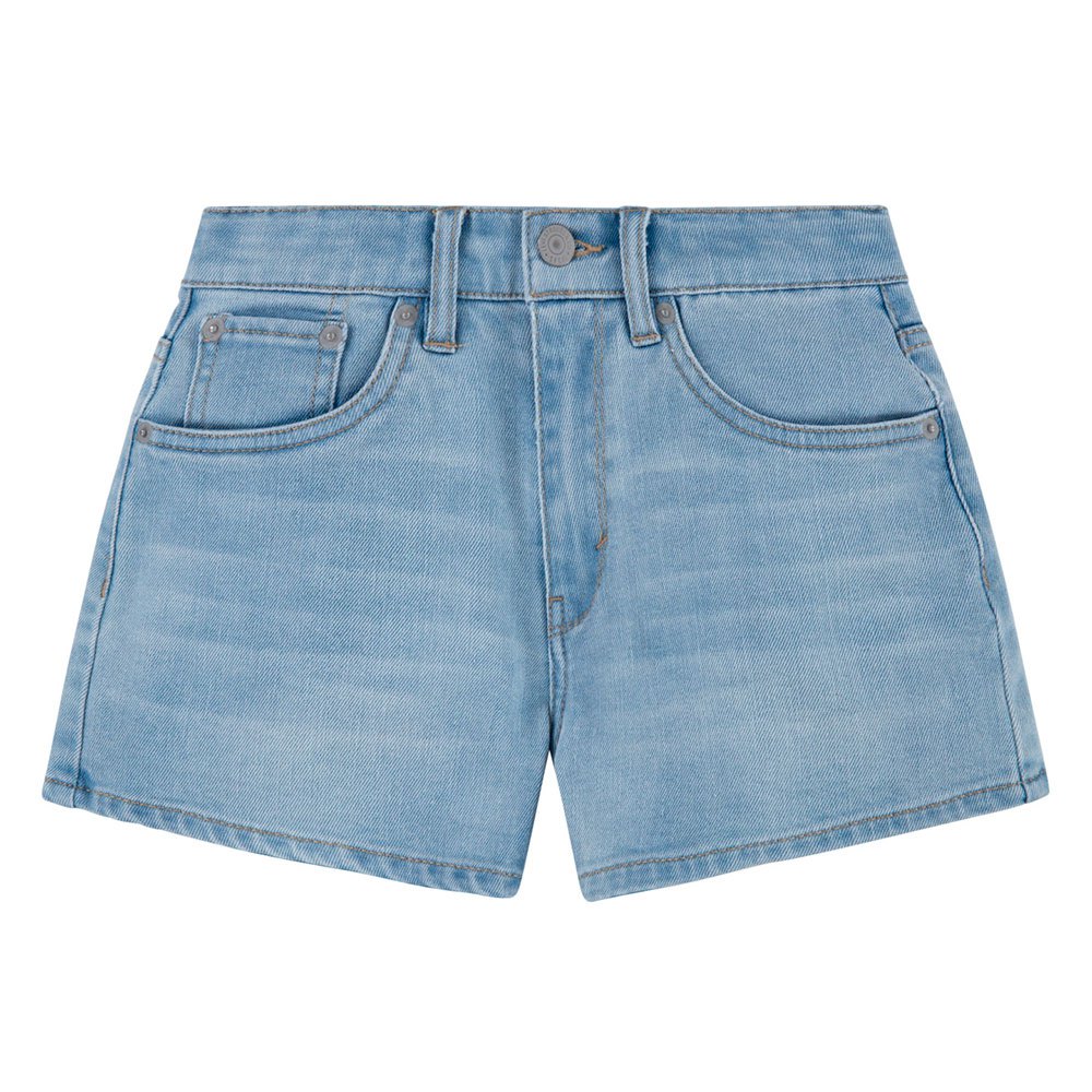 Джинсовые шорты Levi´s Mini Mom Regular Waist, синий джинсовые шорты levi´s mini mom regular waist синий