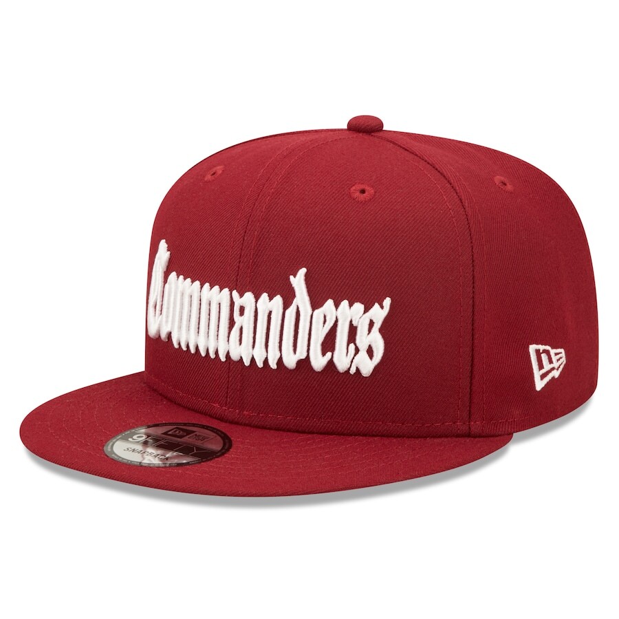 

Бейсболка New Era Washington Commanders, бордовый
