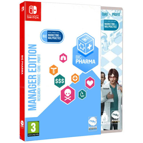 

Видеоигра Big Pharma Manager Edition – Nintendo Switch