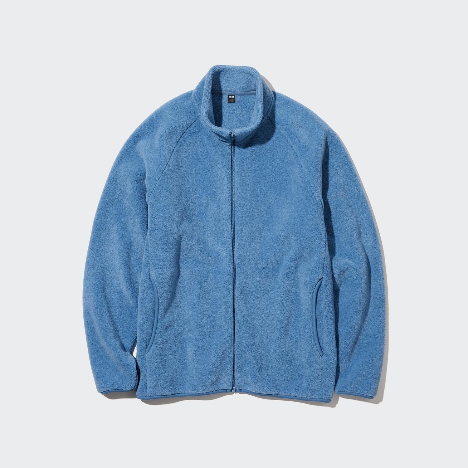 

Флисовая куртка на молнии UNIQLO, синий