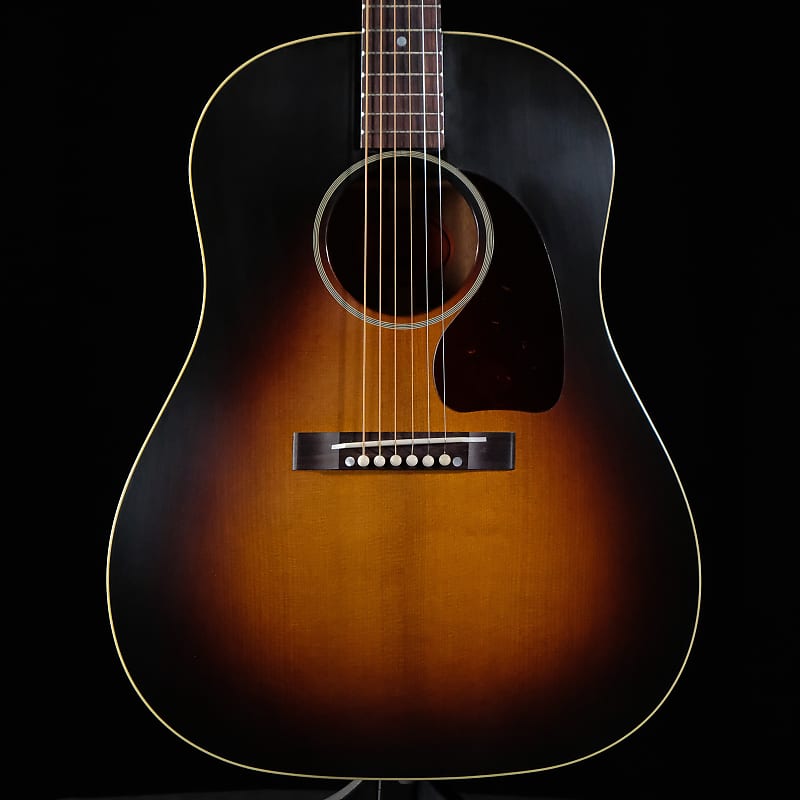 Акустическая гитара Gibson Acoustic 1942 Banner J-45 Acoustic Guitar - Vintage Sunburst акустическая гитара gibson acoustic g 45 натуральный цвет acoustic g 45 acoustic guitar