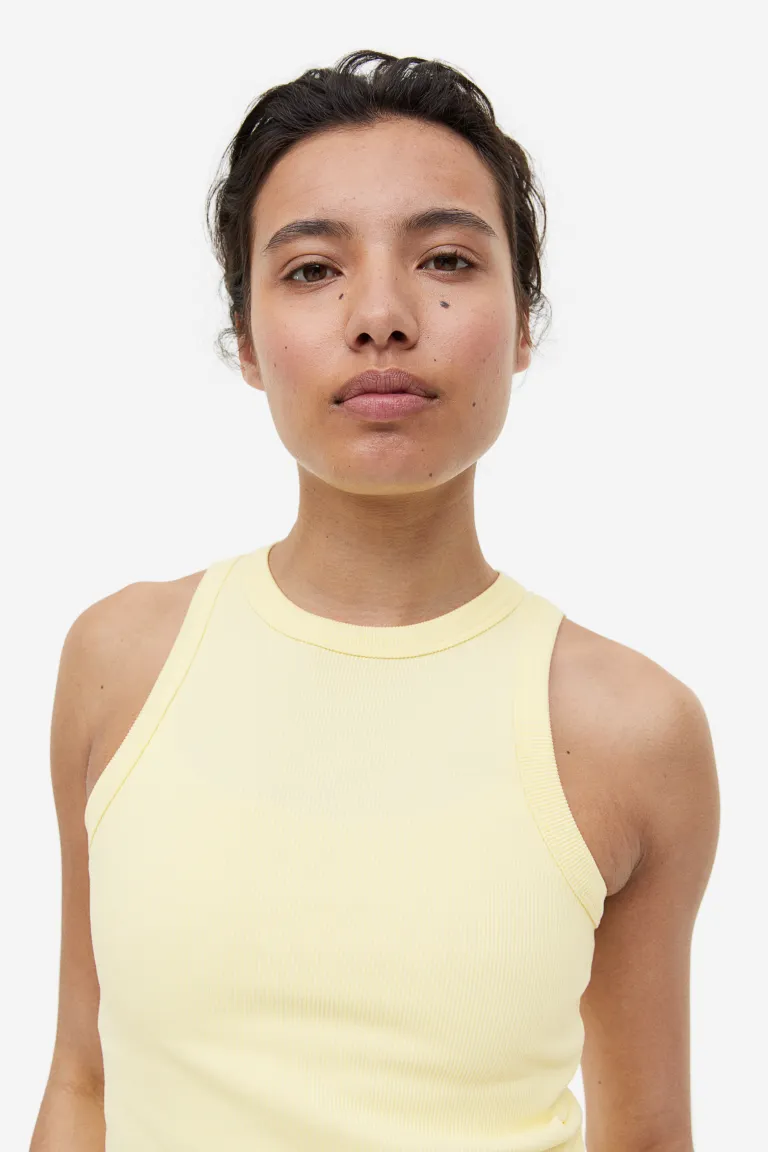 

Бесшовная спортивная майка drymove H&M, желтый