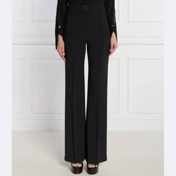 

Расклешенные брюки Elisabetta Franchi, черный