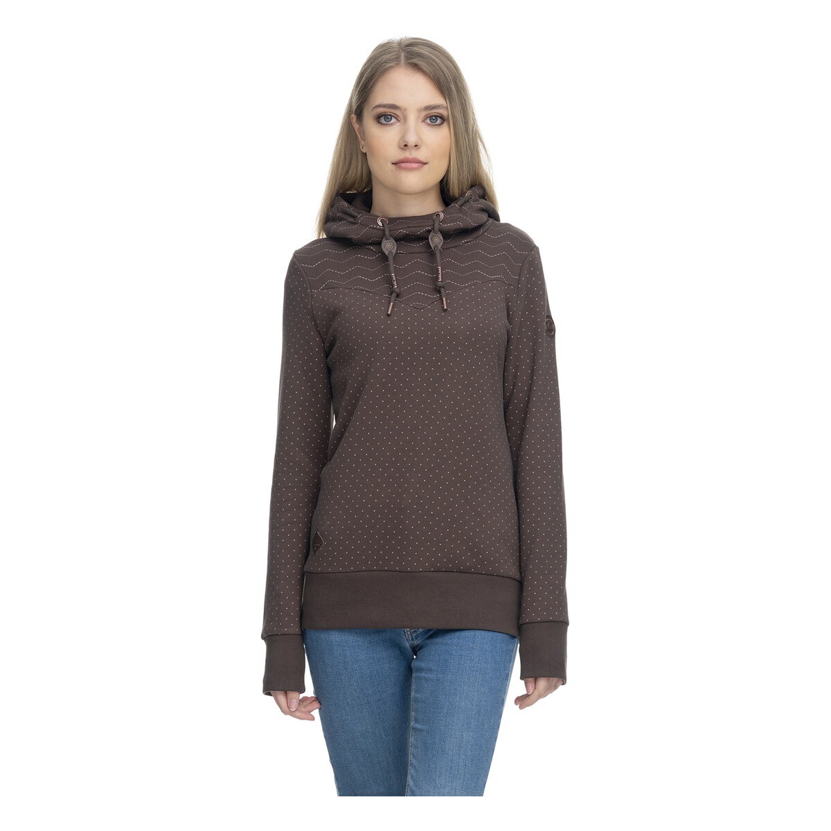 

Свитер ragwear Hoodie Nuggie, цвет dark choco