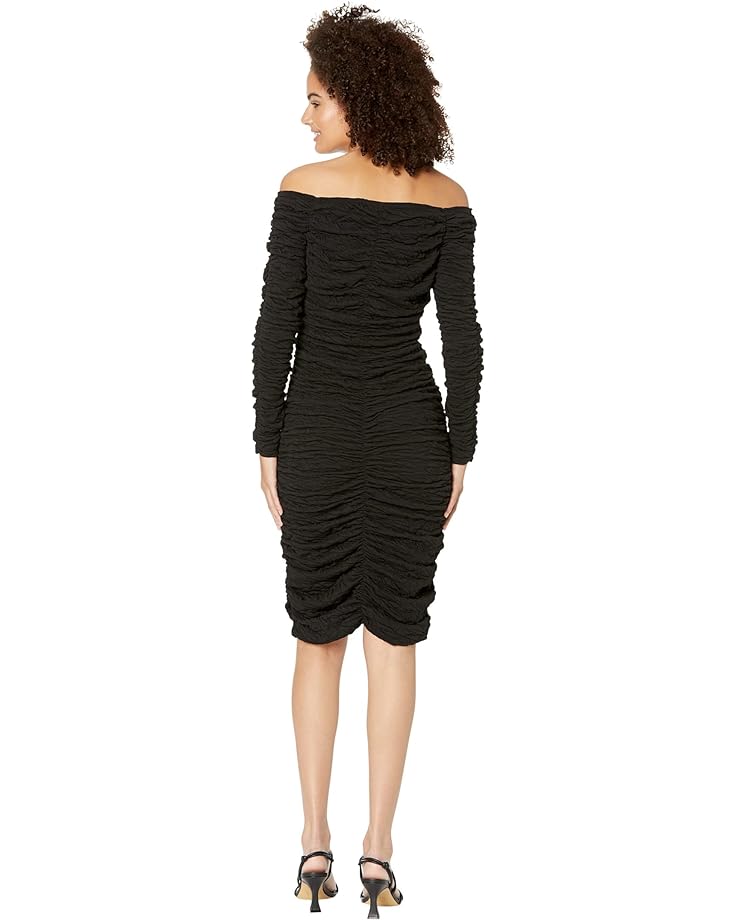 Платье line and dot Kelly Dress, черный платье line and dot megan tie detail sweaterdress черный