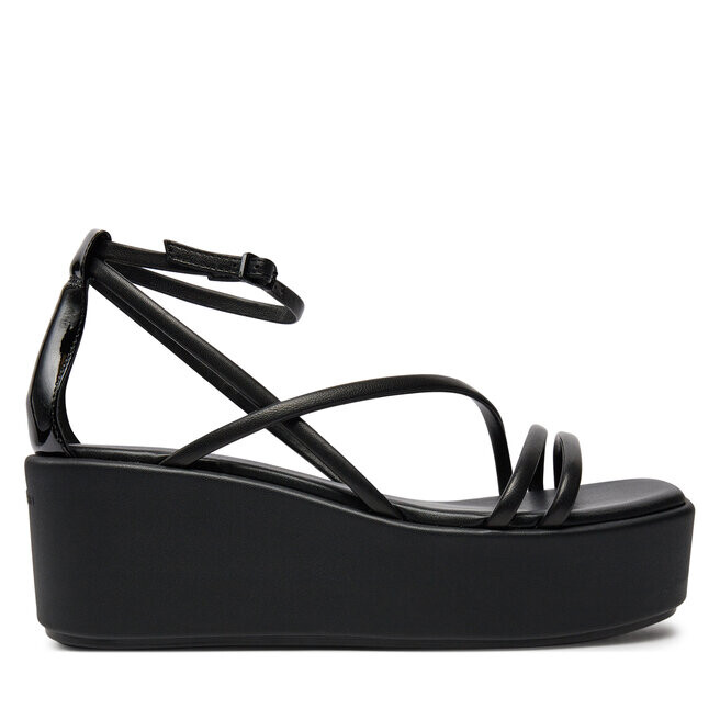 

Сандалии Calvin Klein Wedge Sandal 30 Lth HW0HW01949 Black BEH, черный