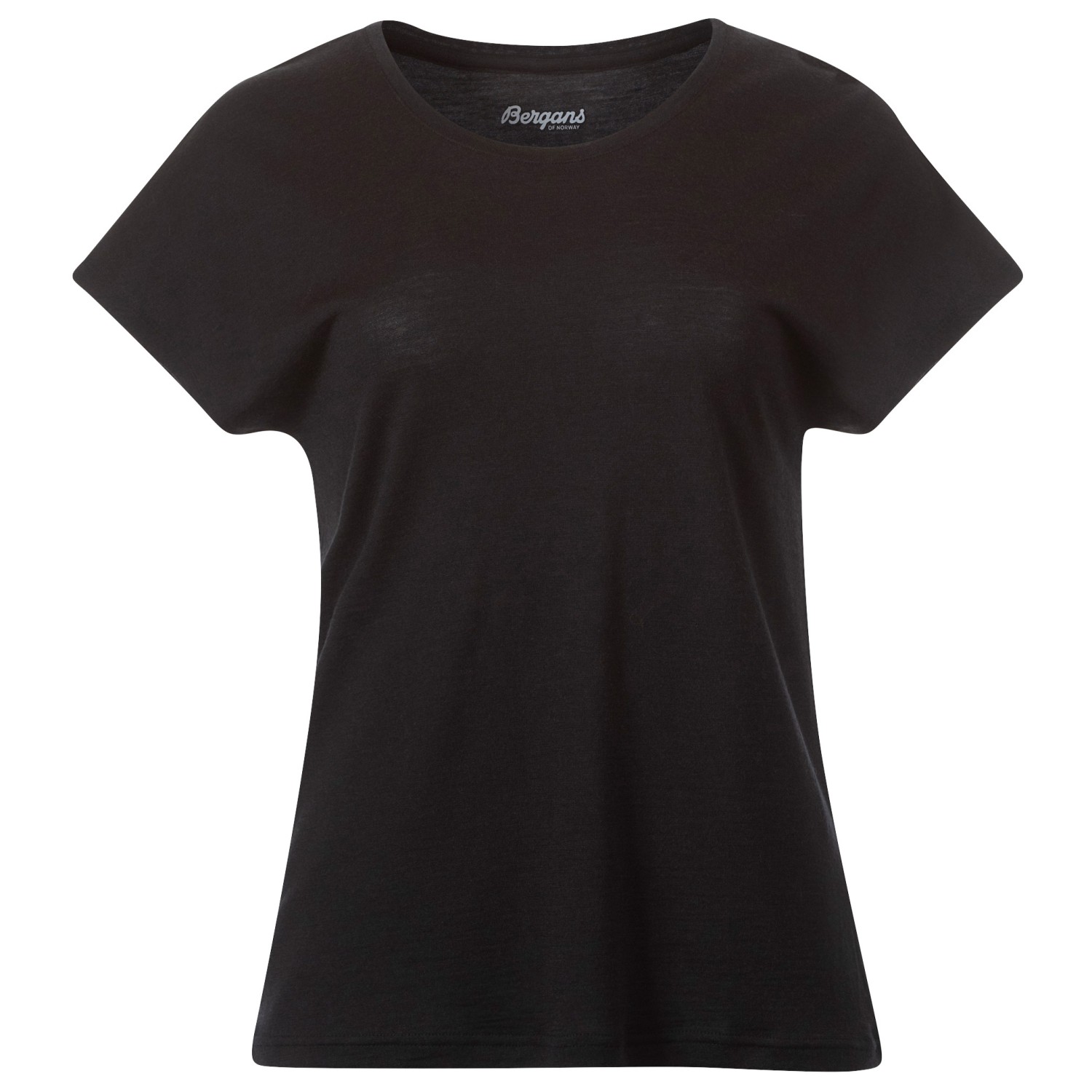 Рубашка из мериноса Bergans Women's Whenever Merino Tee, черный