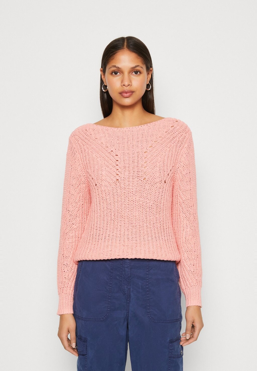 

Джемпер Esprit Tape Stitch, розовый