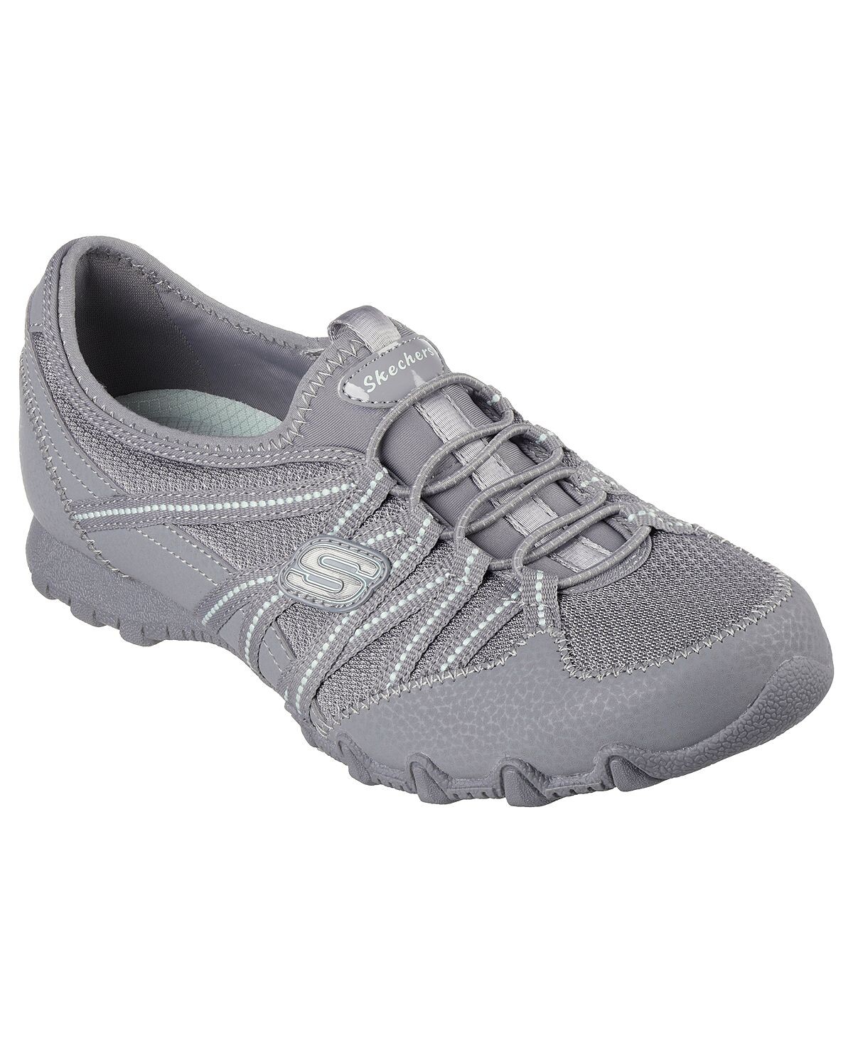 

Женские свободные байкерские кроссовки Lite Relive Casual от Finish Line Skechers, серый