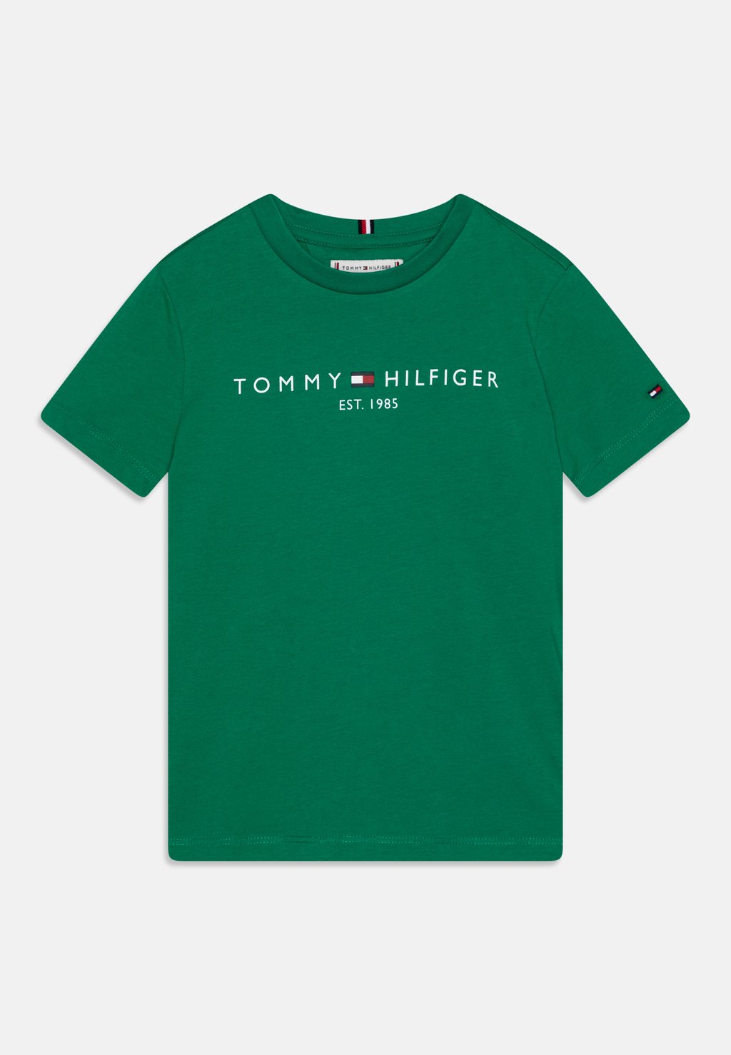 

Футболка с принтом ESSENTIAL TEE UNISEX Tommy Hilfiger, цвет olympic green