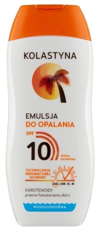 

Kolastyna Sun SPF10 дубильная эмульсия, 200 ml