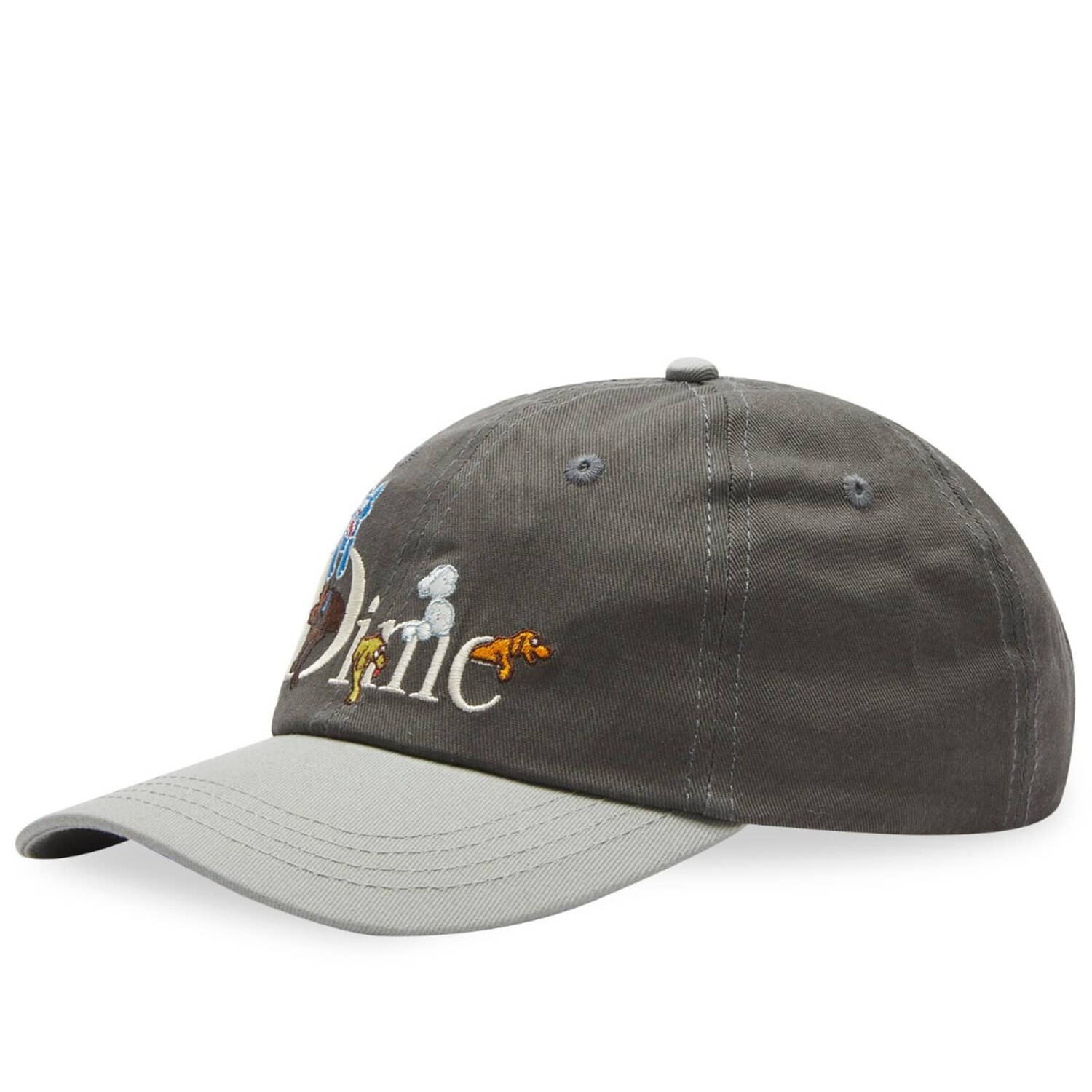 

Бейсболка Dime Classic Dogs 6 Panel, серый