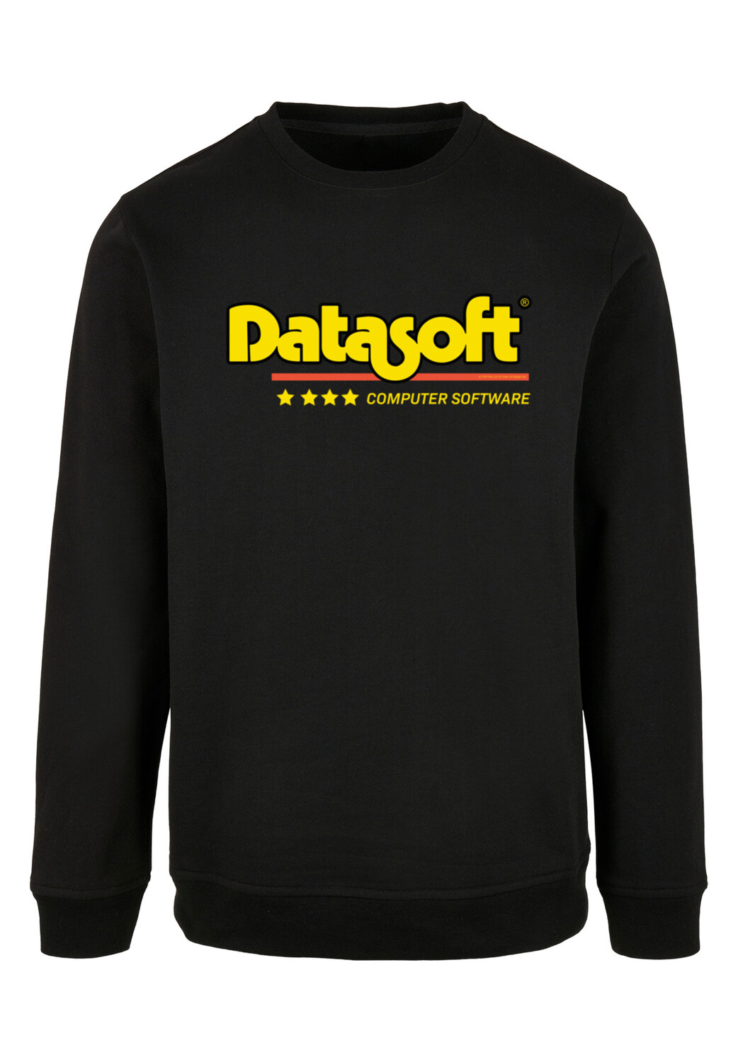 

Пуловер F4NT4STIC Sweatshirt Retro Gaming Datasoft Logo gelb, черный