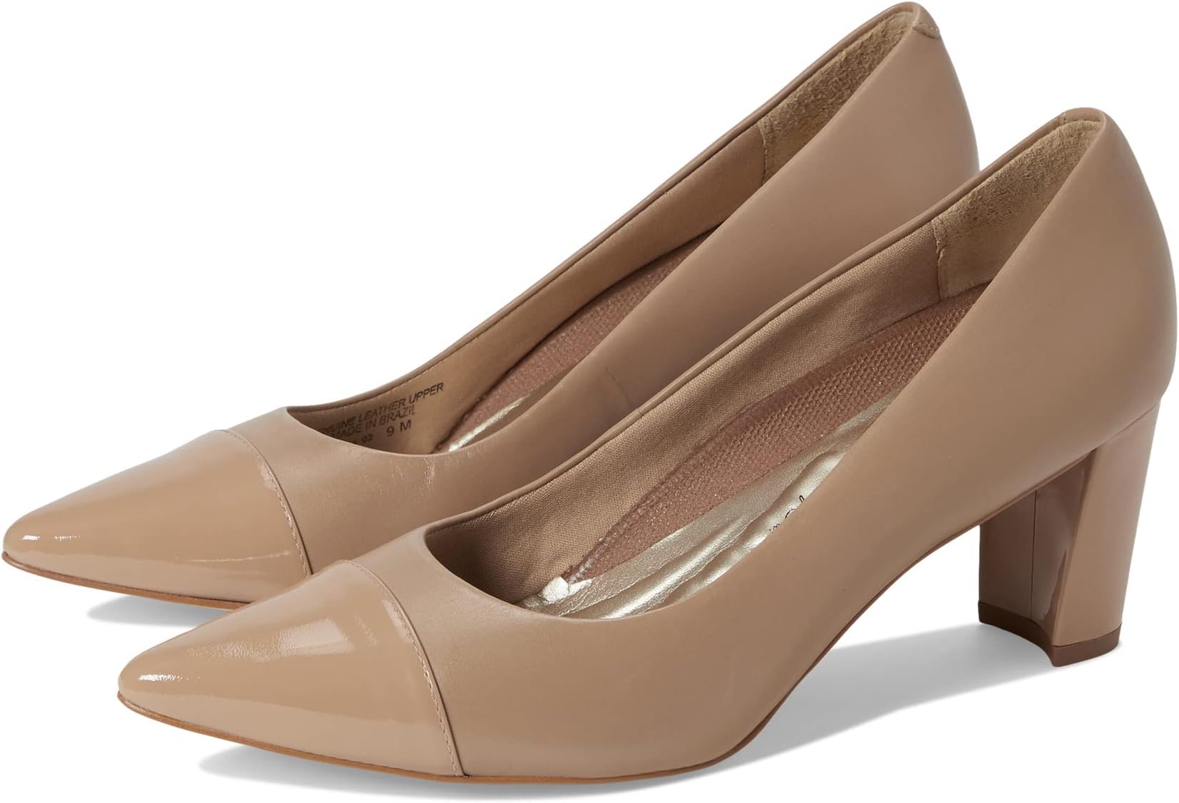 

Туфли Stevie Walking Cradles, цвет New Nude Leather/New Nude Patent