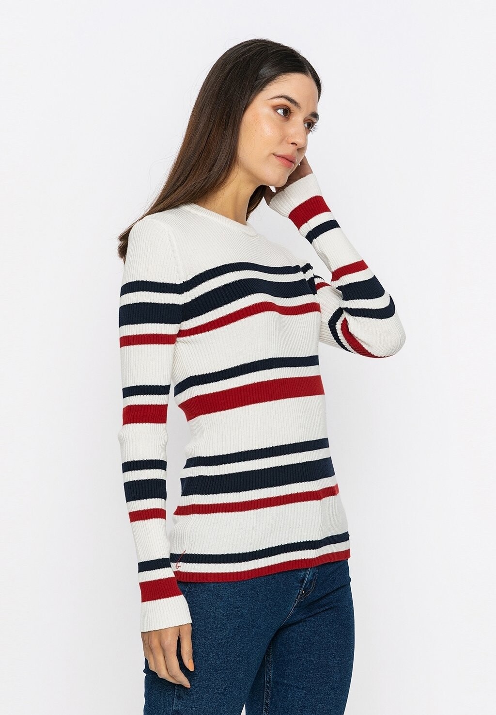 

Вязаный свитер CASUAL Basics and More, кремовый