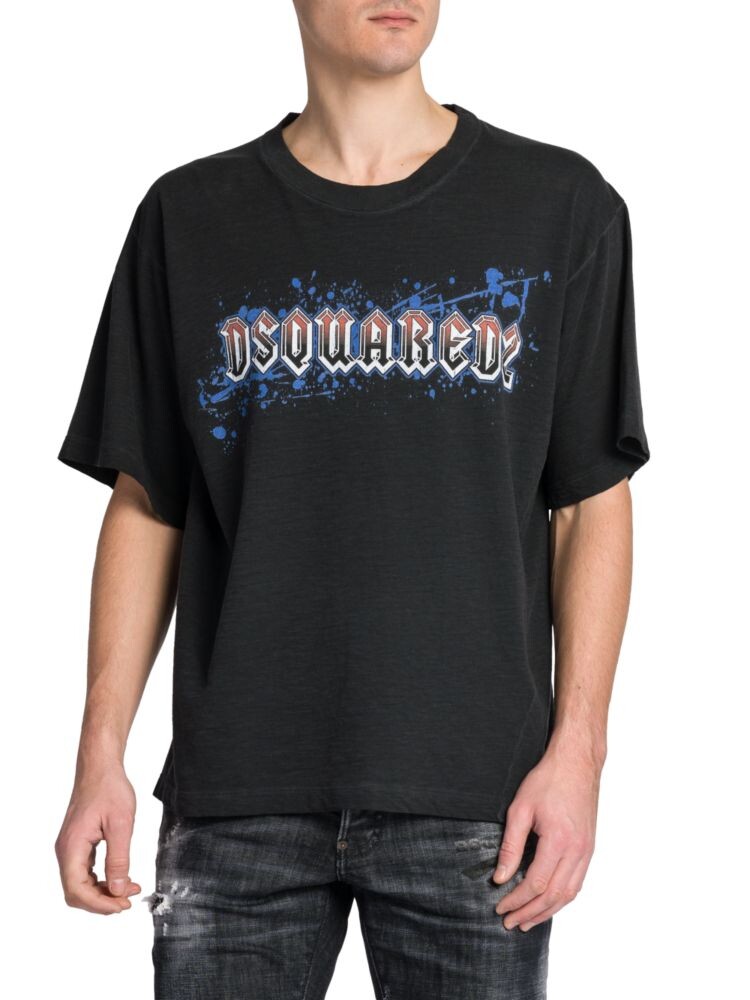 

Футболка Dsquared2 Iron Dsquared2, цвет Charcoal