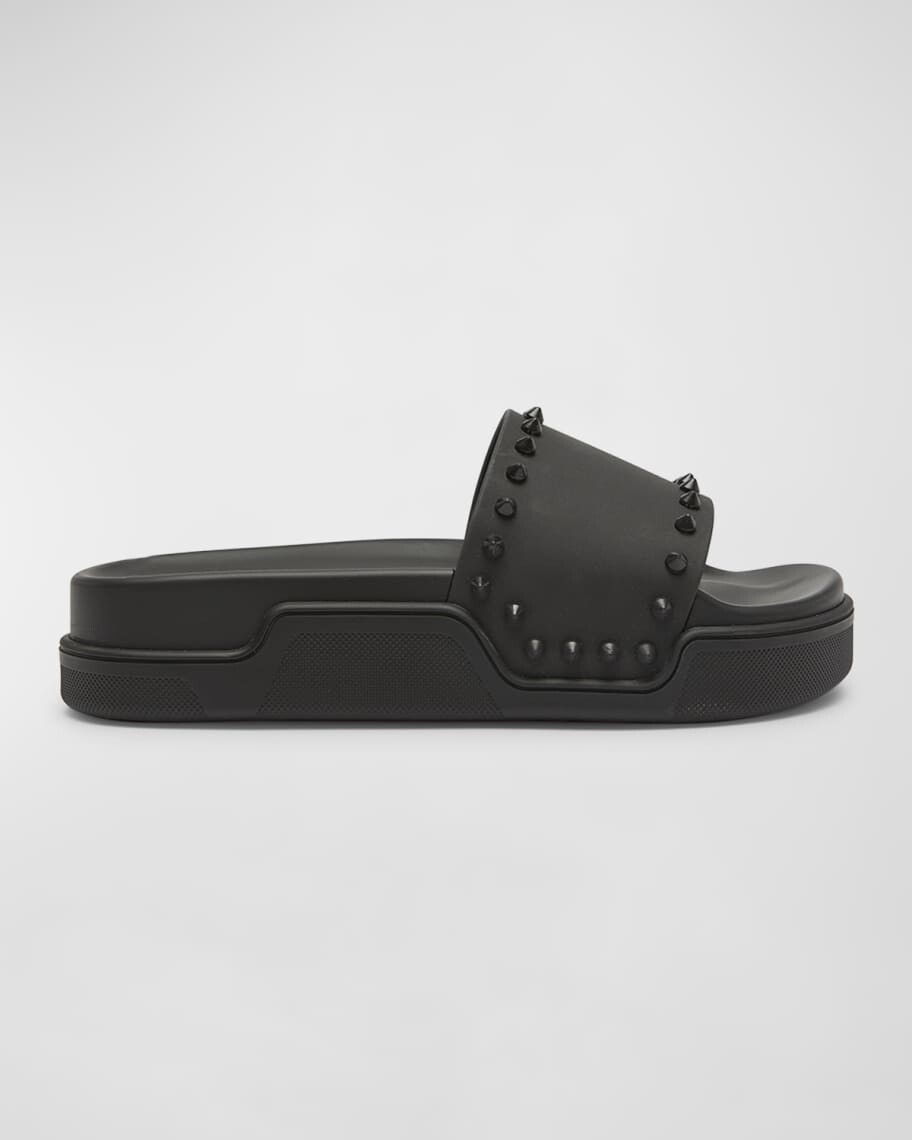 

Сандалии для бассейна Super Spike на платформе Christian Louboutin