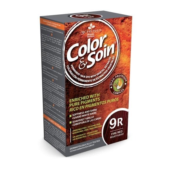 

Краска для волос Soin Hair Color 9R - Темно-красный COLOR SOIN