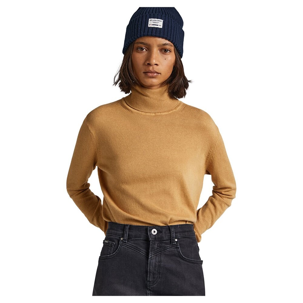 

Свитер Pepe Jeans Donna Turtle Neck, коричневый