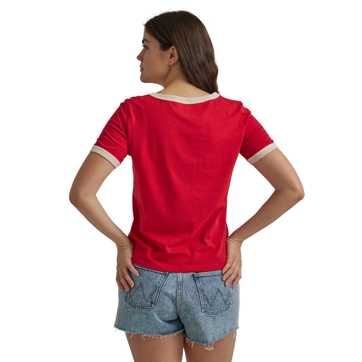 цена Женская футболка Wrangler с маленьким логотипом и звонком Wrangler