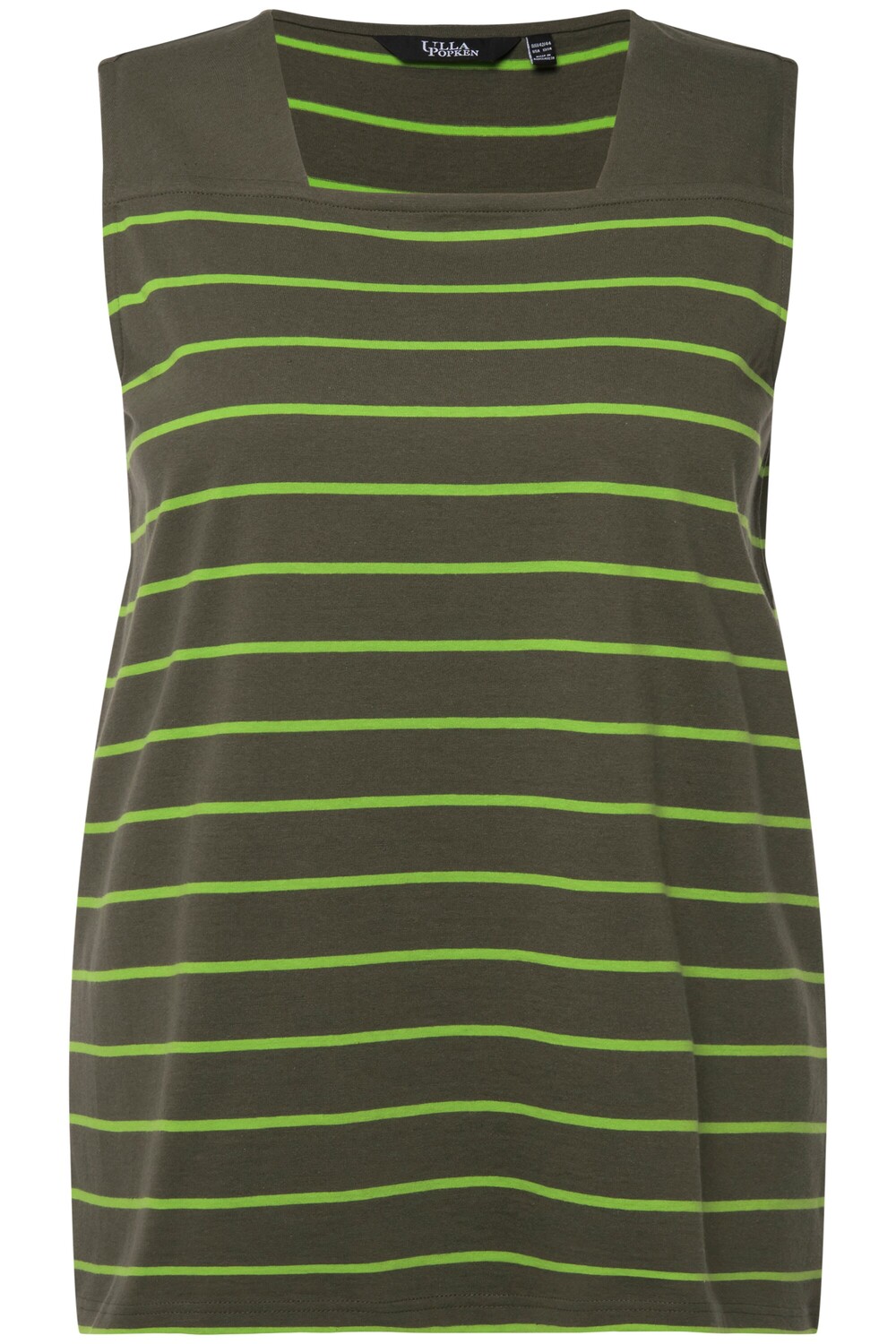 

Футболка Ulla Popken Strick Top, хаки