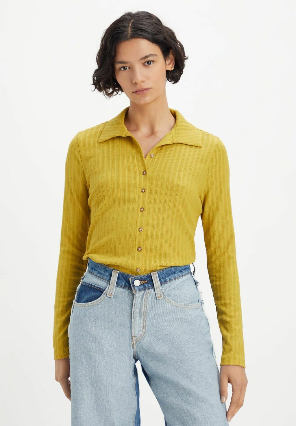 

Кардиган Prima Button Up Levi's, цвет golden olive