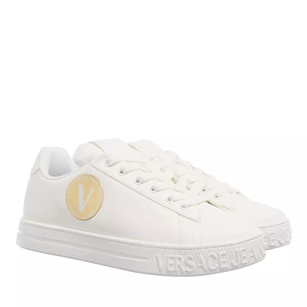 

Кроссовки fondo court 88/gold Versace Jeans Couture, белый