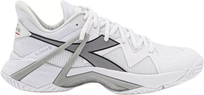 Мужские теннисные туфли Diadora B.Icon 2 AG, белый/серебристый цена и фото