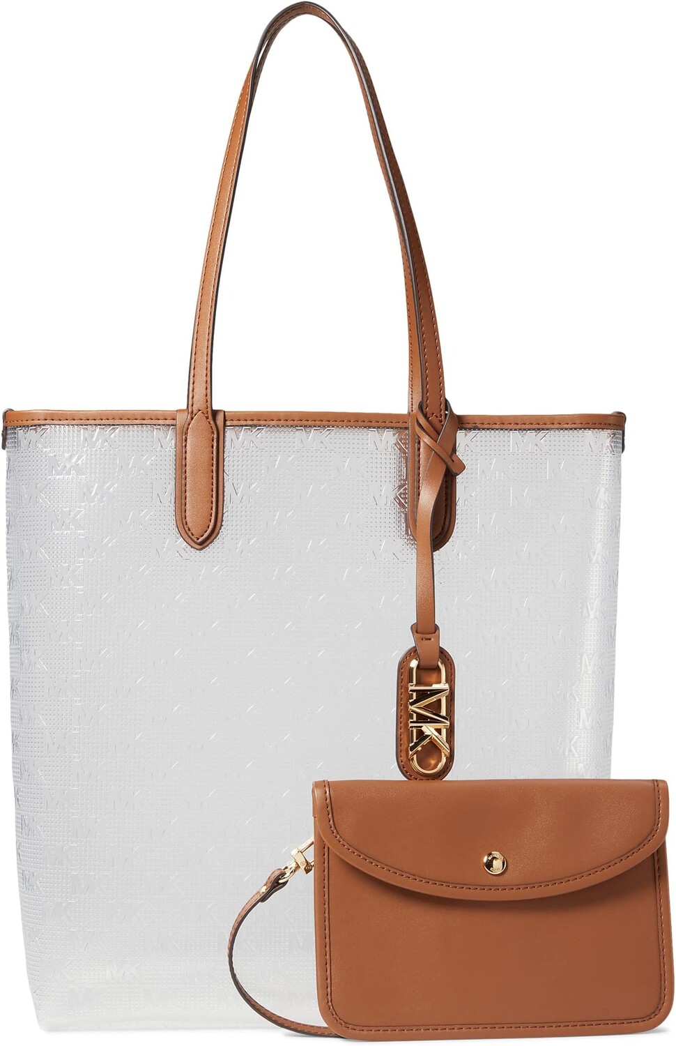 

Большая сумка-тоут Eliza North/South MICHAEL Michael Kors, прозрачный