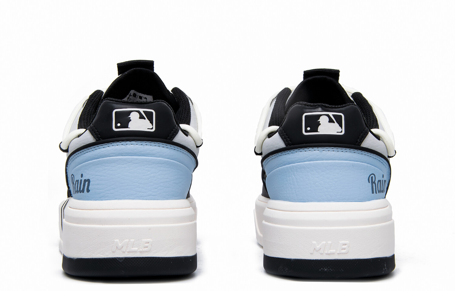 

Кроссовки MLB Chunky Liner Skateboarding Shoes Unisex Low-top Blue/gray, белый