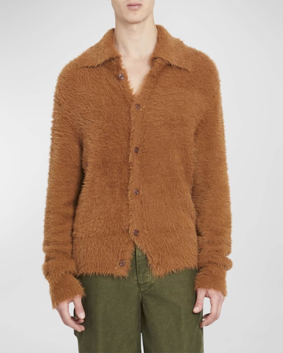 

Мужской кардиган Merdan Fuzzy Dries Van Noten, Коричневый