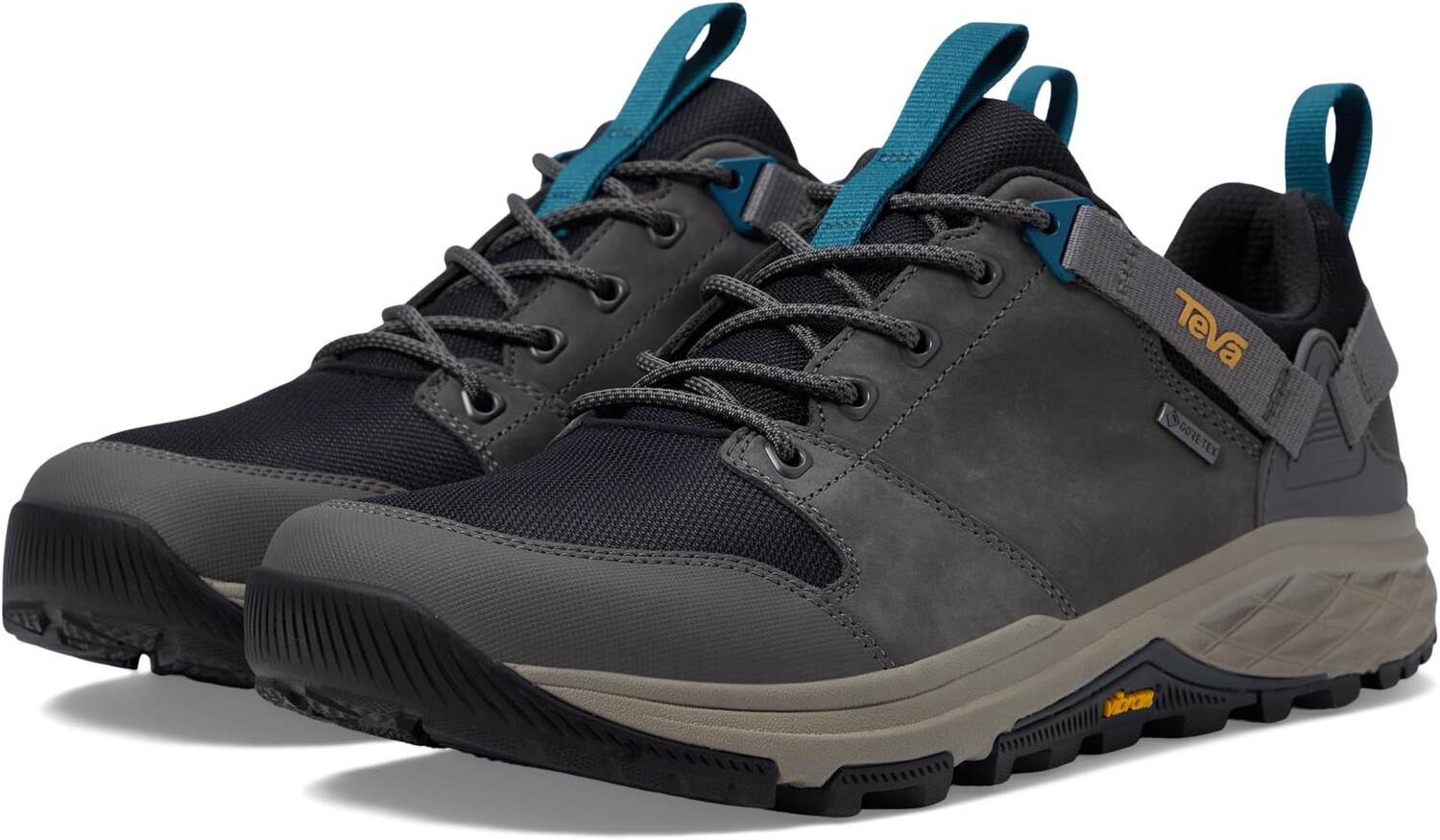 Походная обувь Grandview GTX Low Teva, цвет Dark Gull Grey/Blue Coral