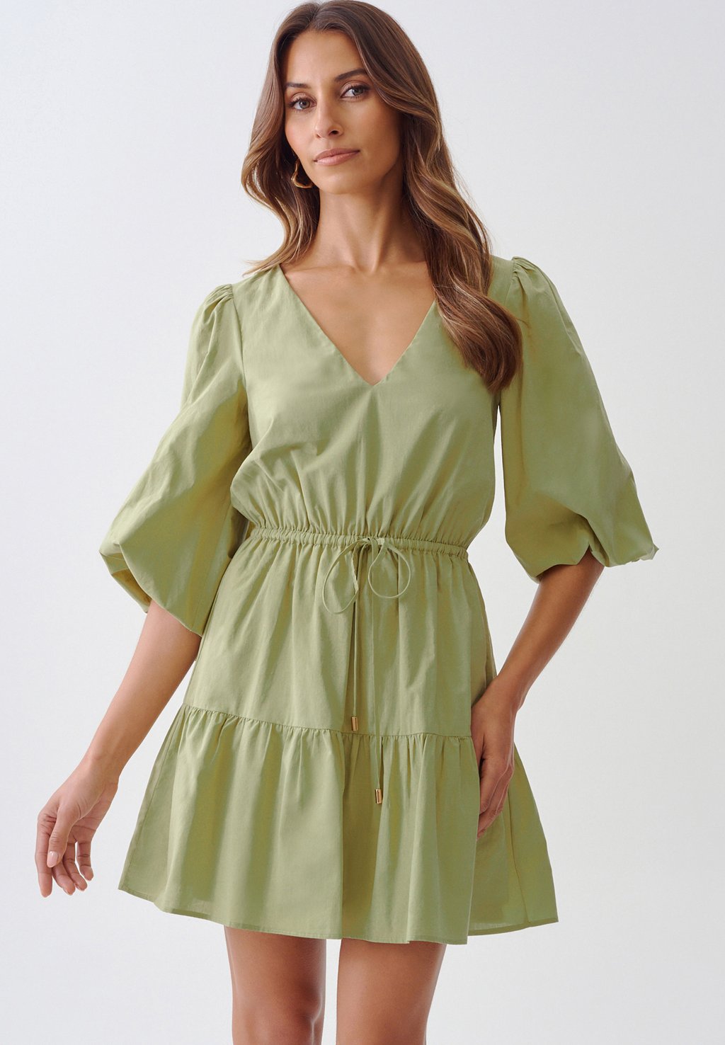 Повседневное платье JANET TUSSAH, цвет sage green