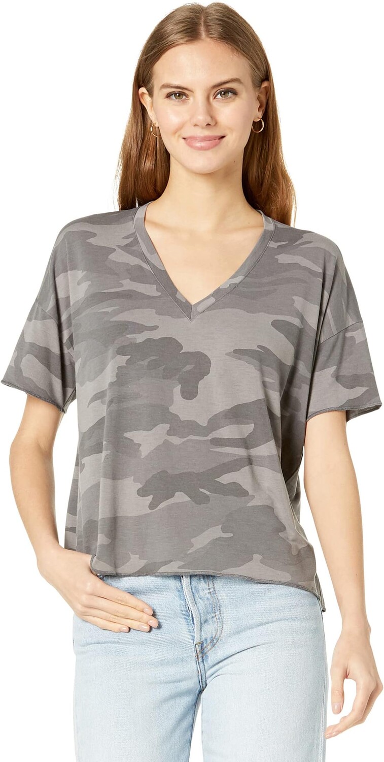

Трикотажная футболка с короткими рукавами Splendid, цвет Lead Camo