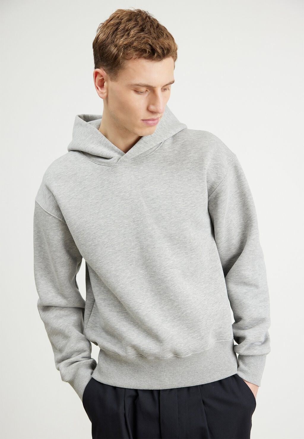 

Толстовка STANDARD HOOD Mads Nørgaard, цвет grey melange