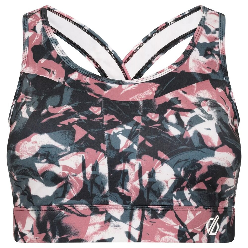 

Спортивный бюстгальтер Dare2B Mantra Laura Whitmore Floral Recycled, розовый