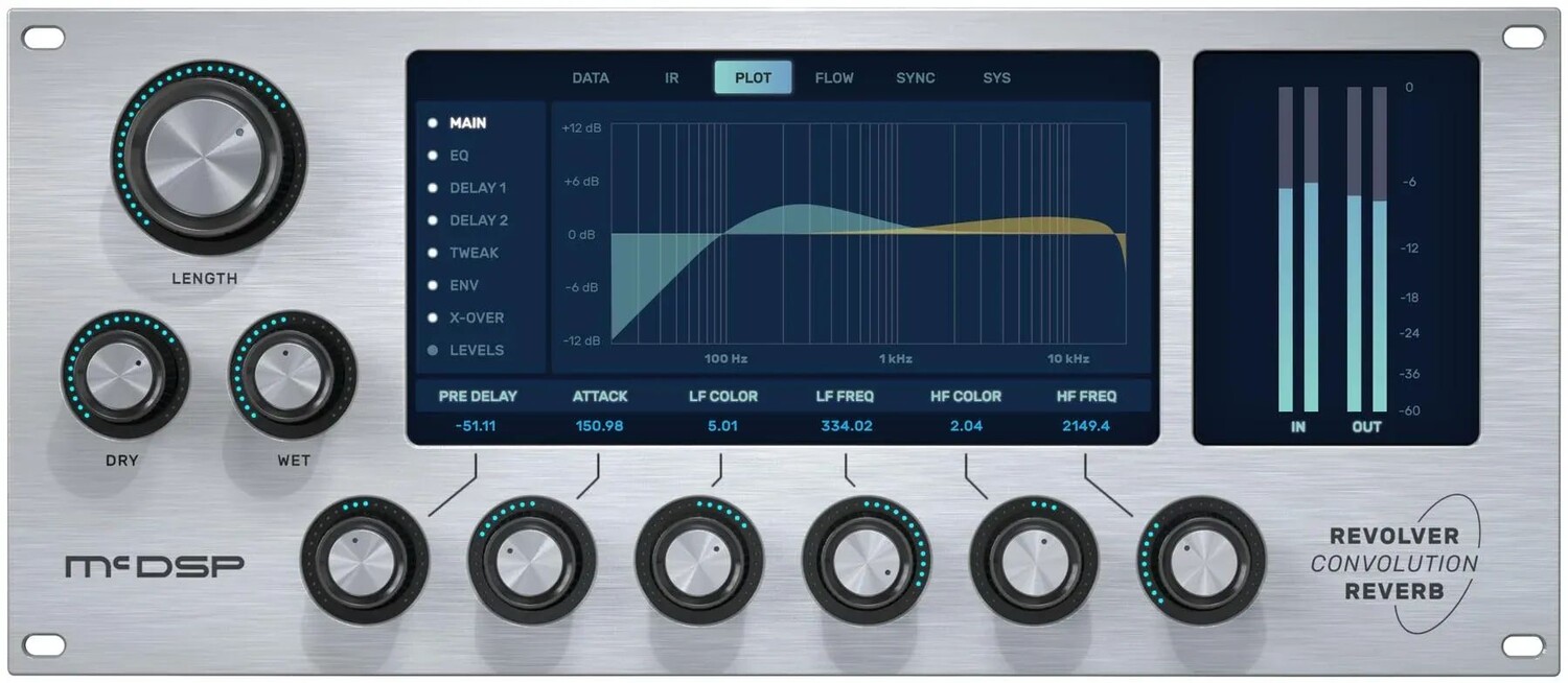 

Плагин McDSP Revolver Convolution Reverb Native v7