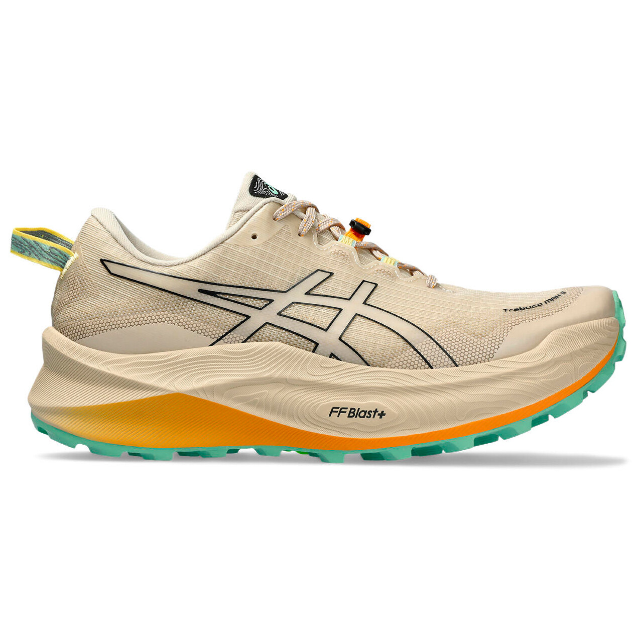 

Кроссовки для бега по пересеченной местности Asics Trabuco Max 3, цвет Feather Grey/Black